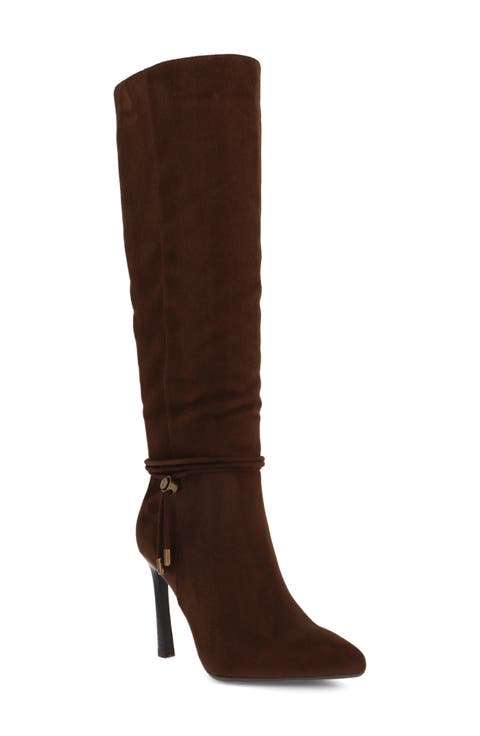Niko Pointed Toe Knee High Boot