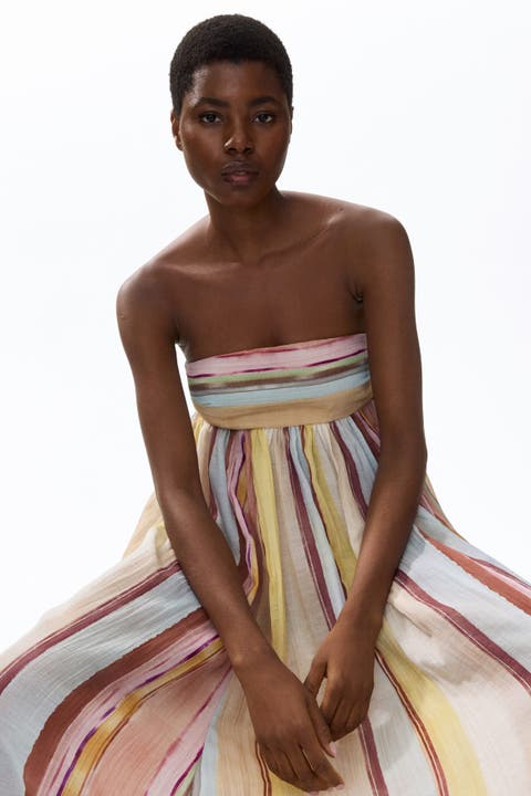 Long Bandeau Dress