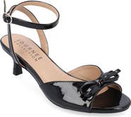 Journee Collection Jennifer Bow Ankle Strap Sandal