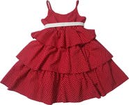 JOE-ELLA Kids' Tiered Party Dress