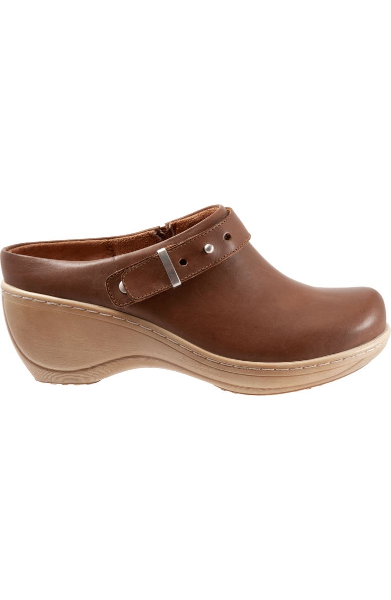 SoftWalk<sup>®</sup> Marquette Clog, Alternate, color, Saddle Leather