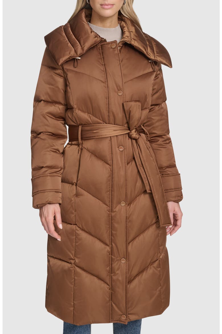 Palmer Belter Puffer Coat, Main, color, CLAY
