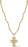 SPHERA MILANO Cross Pendant Necklace