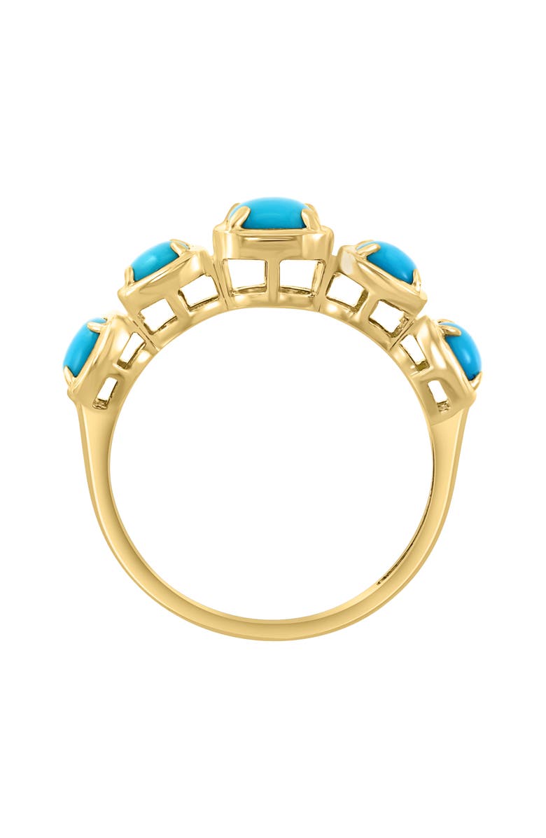 EFFY Turquoise Band Ring, Alternate, color, Blue
