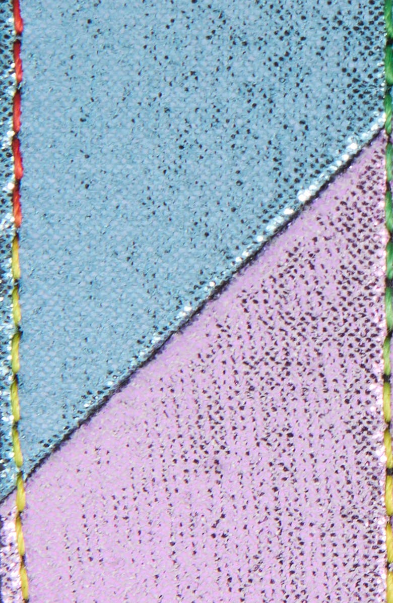 Kurt Geiger London Brixton Patchwork Belt, Alternate, color, Rainbow