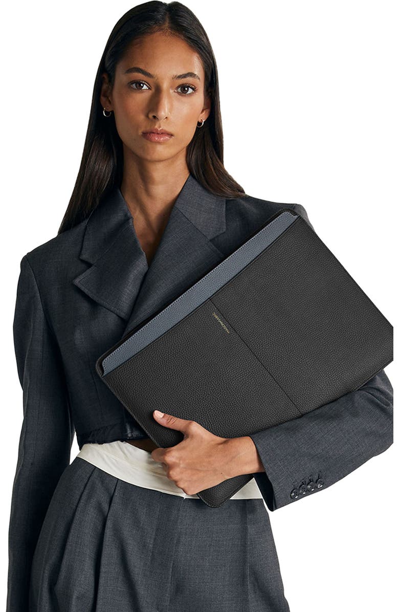 MAISON de SABRÉ Leather Laptop Sleeve, Alternate, color,
