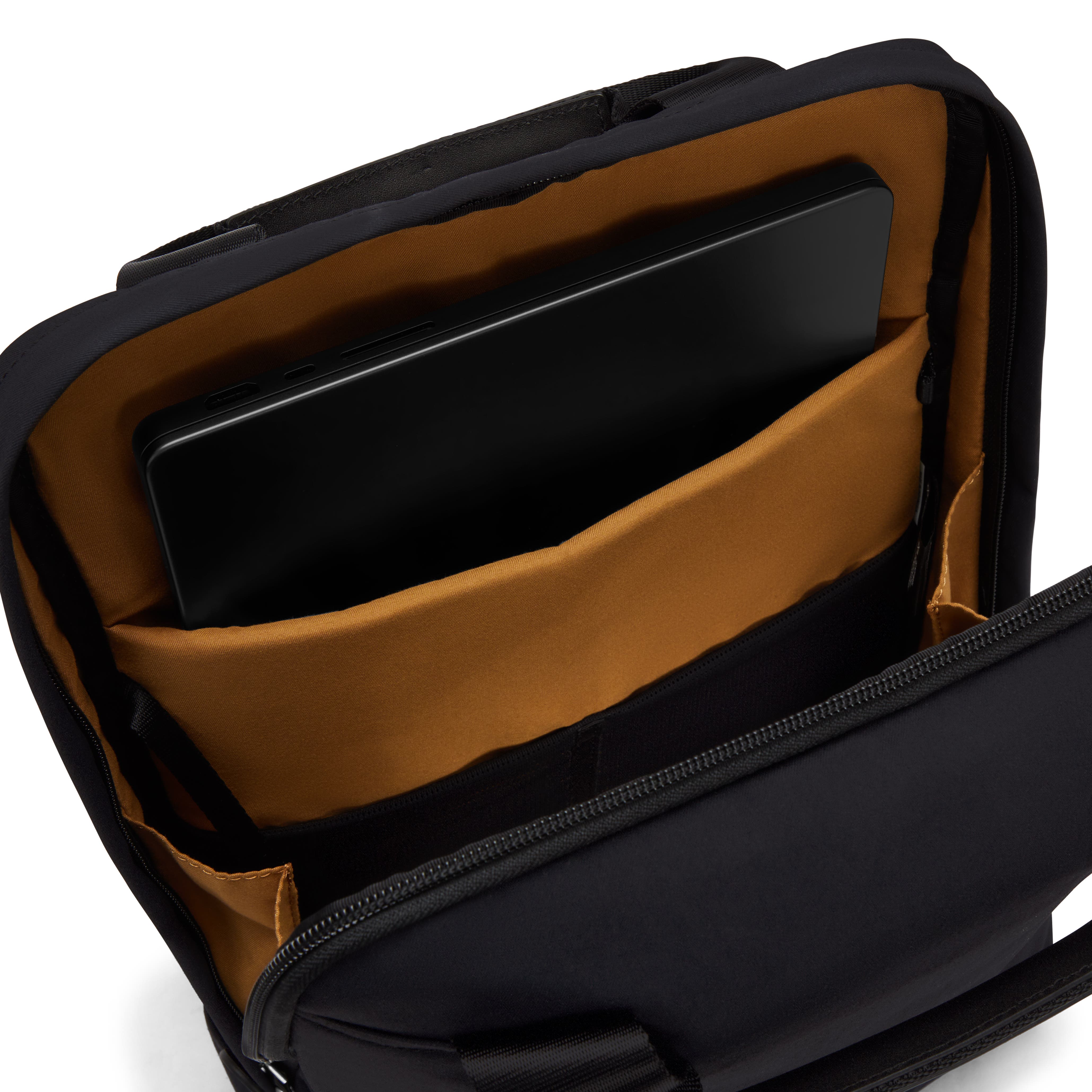 LOJEL SEMO Convertible Tote Backpack with Laptop Sleeve, Alternate, color, Black