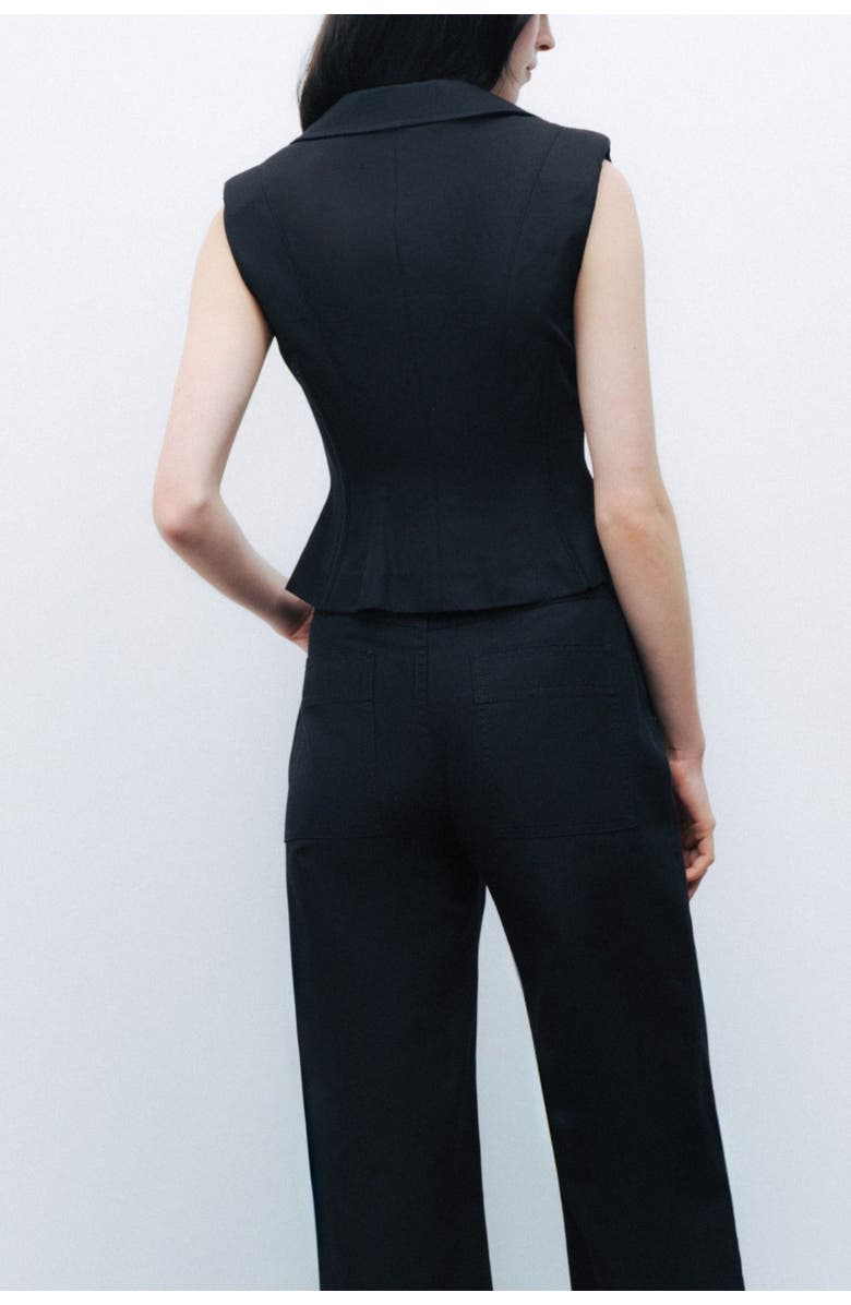 Nocturne Corset-Designed Vest, Alternate, color, 