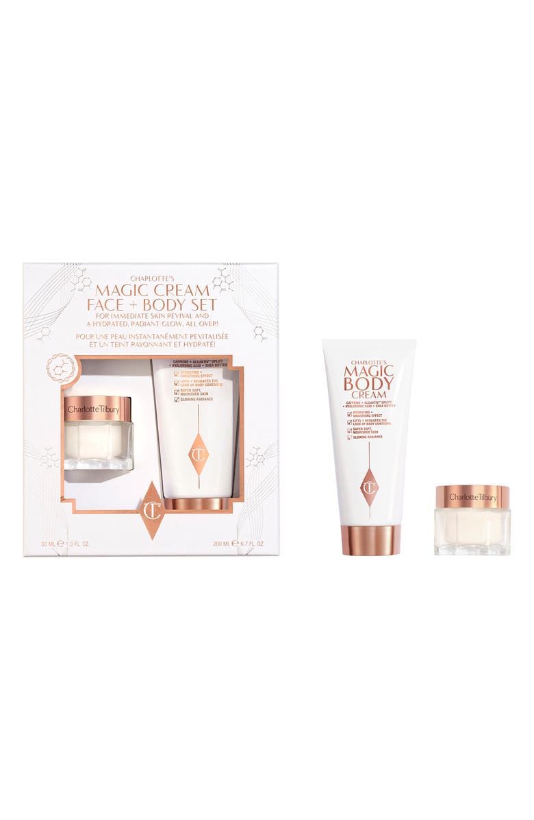 Charlotte Tilbury Magic Cream Face & Body Set (Nordstrom Exclusive) $130 Value, Main, color, 