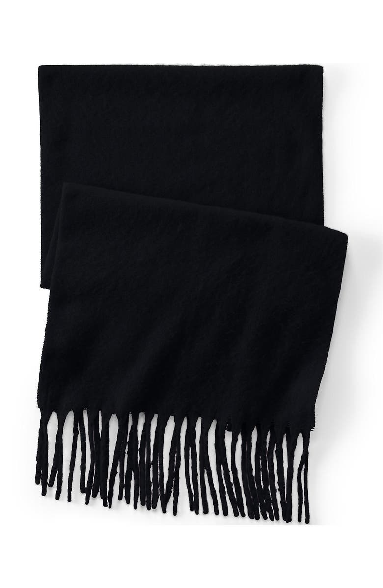 Lands' End Brushed Blanket Scarf, Alternate, color, 