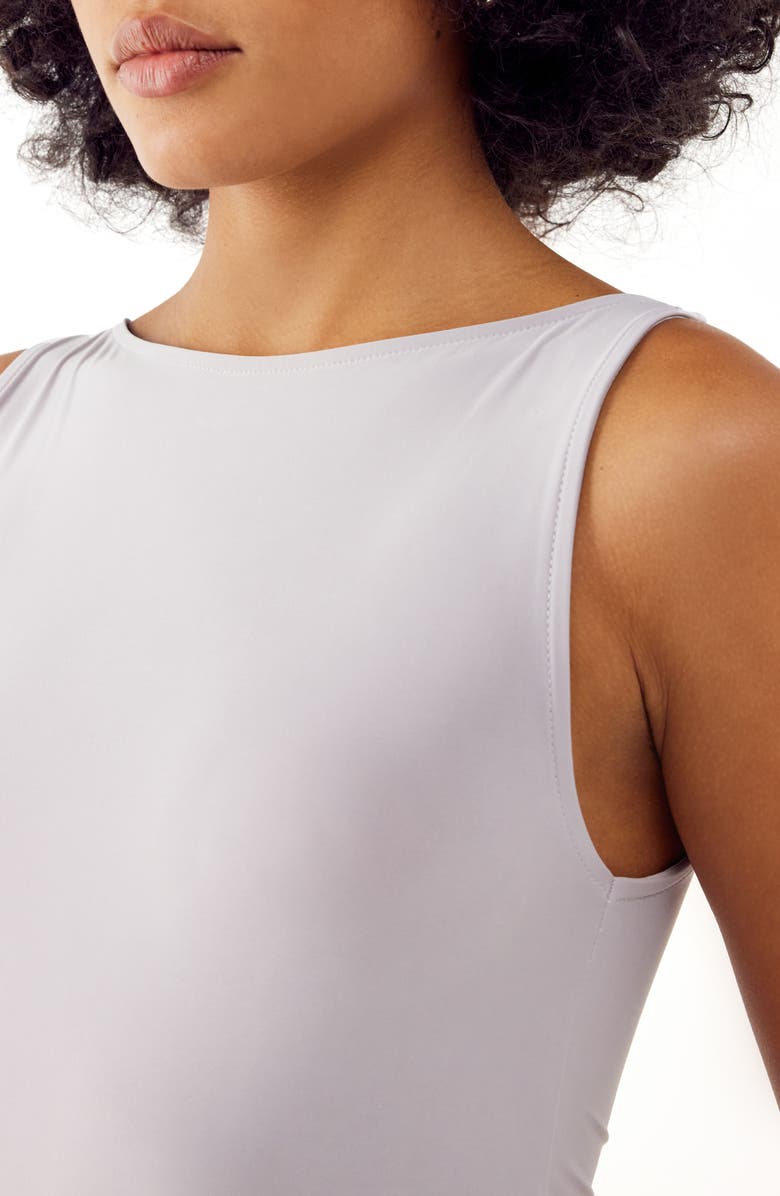 BDG Urban Outfitters Lia Slinky Slash Tank, Alternate, color, 