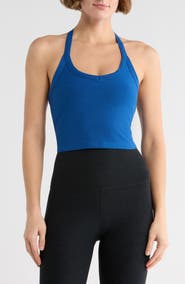 Beyond Yoga Space Dye On the Up Crop Tank