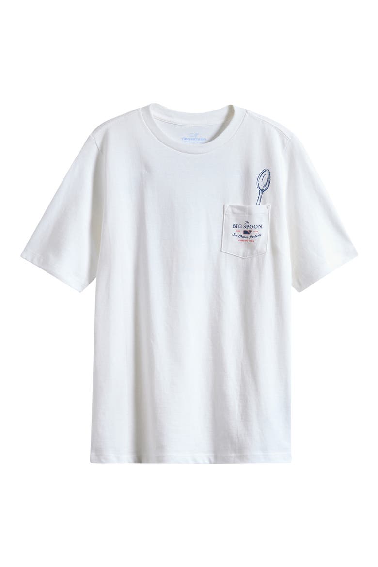 Kids' Sundae Funday Cotton Graphic T-Shirt, Main, color, WHITE CAP