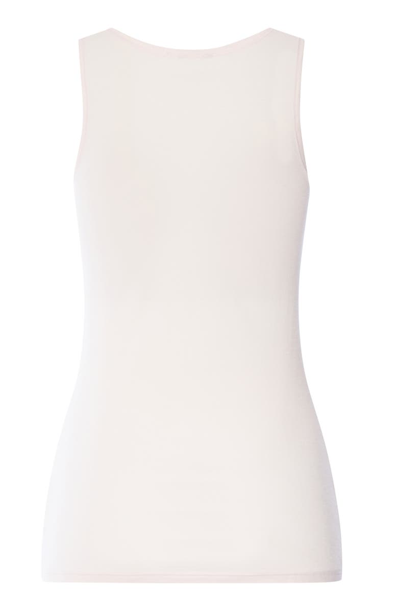 Hanro Ultralight Cotton Tank Top, Alternate, color, Honeydew