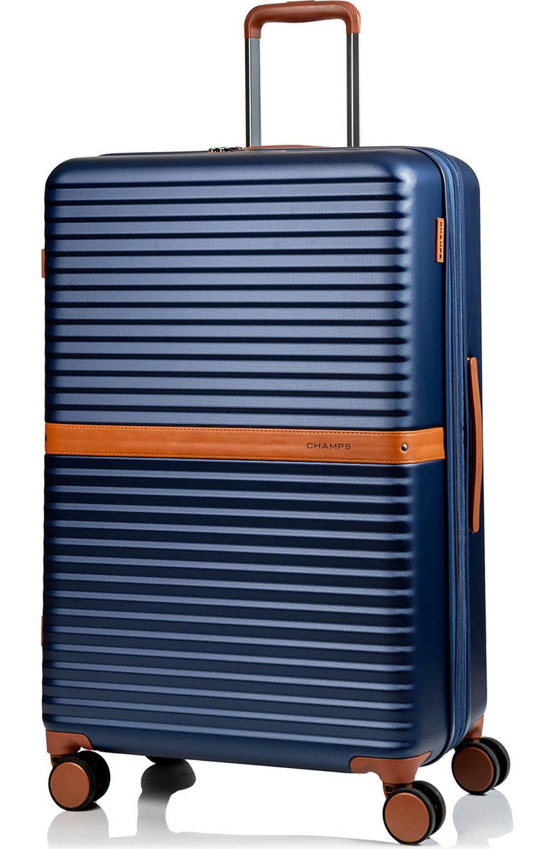 CHAMPS Vintage II 28-Inch Hardside Spinner Luggage, Alternate, color, Navy
