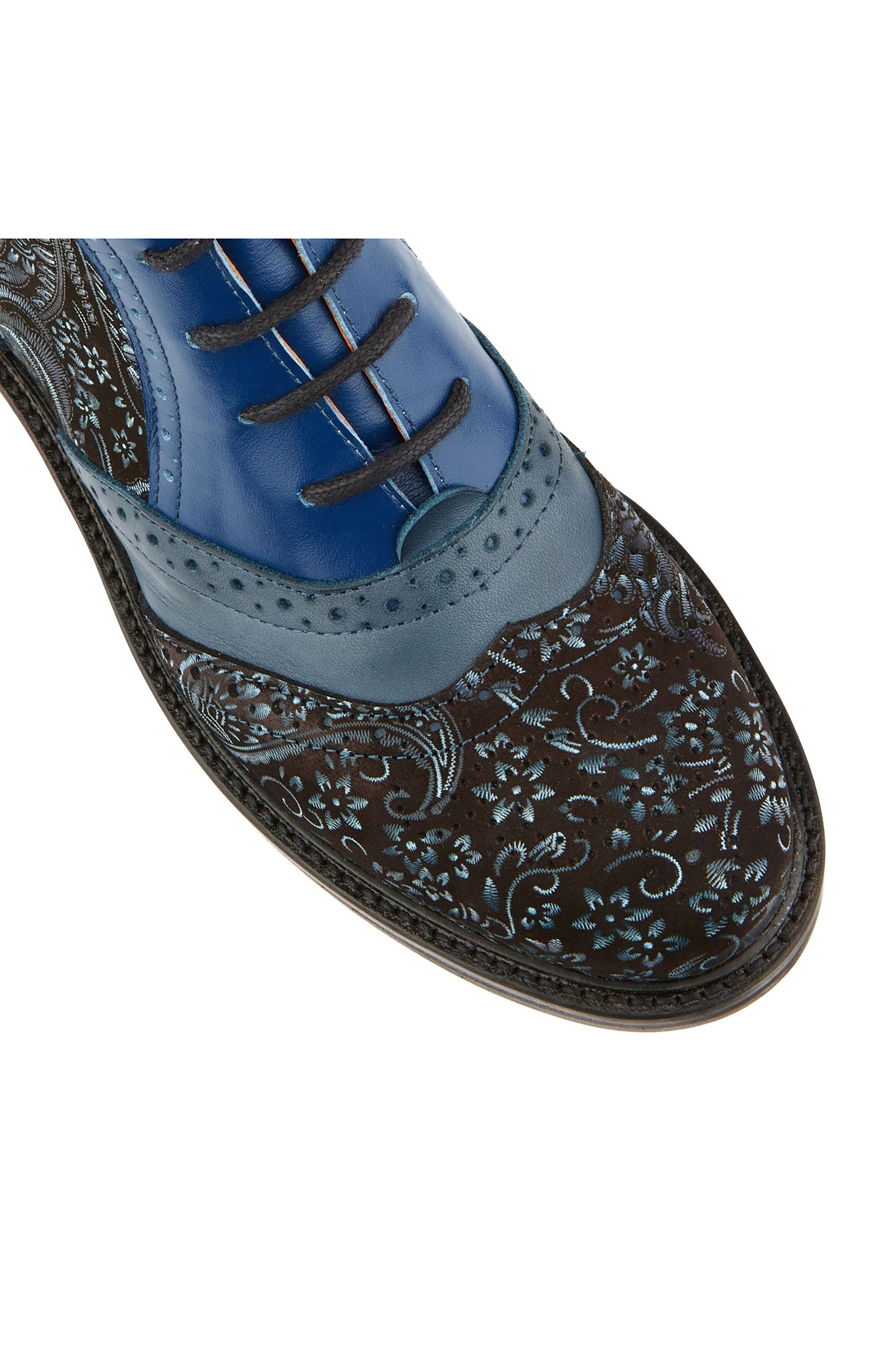 Brick Lane Water Resistant Ankle Boot, Alternate, color, BLUE