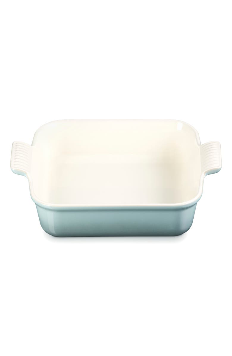 Le Creuset Heritage 3-Quart Square Baking Dish, Main, color, Sea Salt