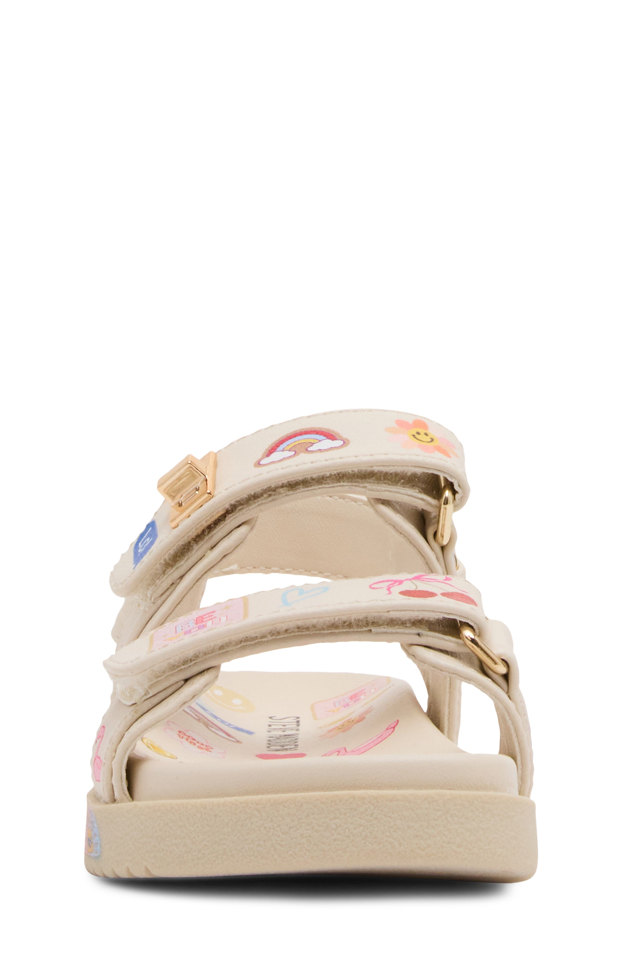 Steve Madden Kids' Tmona Slingback Platform Sandal, Alternate, color, Bone