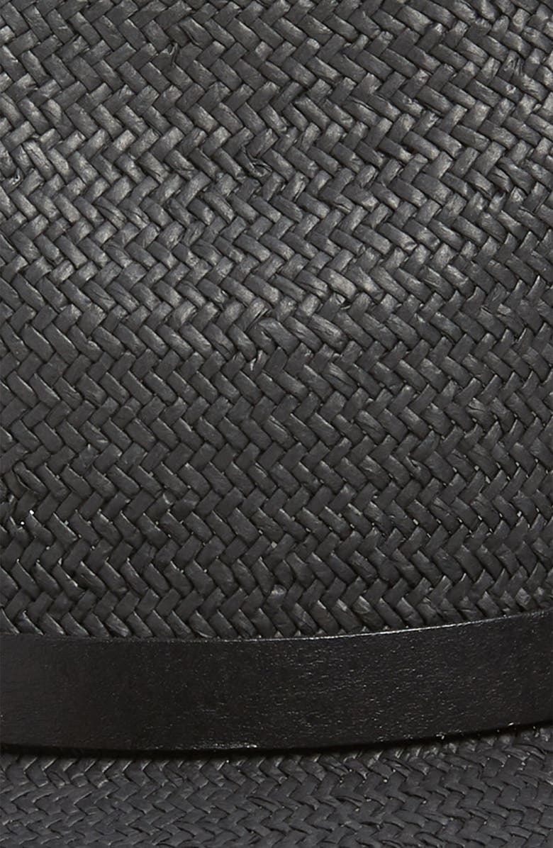 AllSaints Straw Fedora, Alternate, color, 