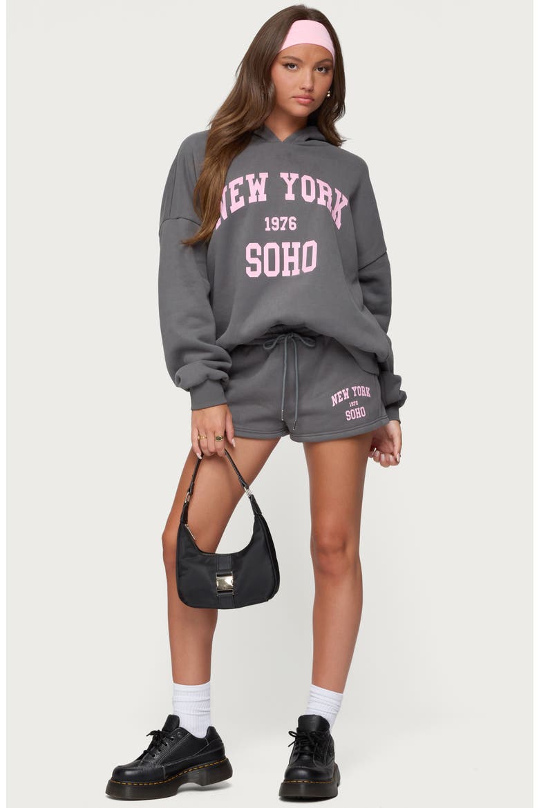 Soho 76 Sweatshorts, Alternate, color, GRAY