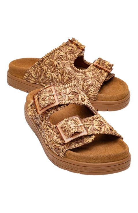 Milana Leather Double-Strap Sandal (Women)