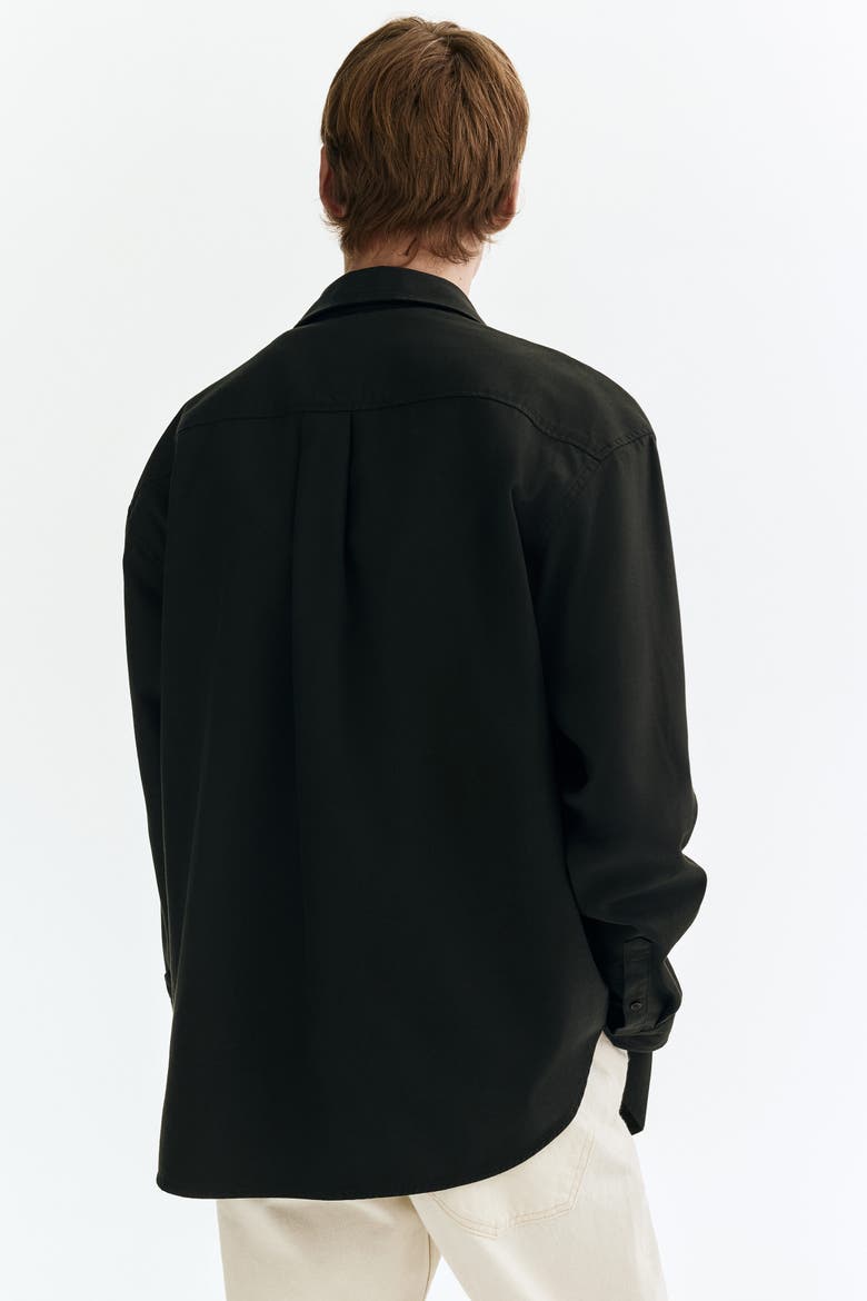 Relaxed Fit Shirt, Alternate, color, Black