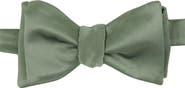 CONSTRUCT Solid Satin Bow Tie