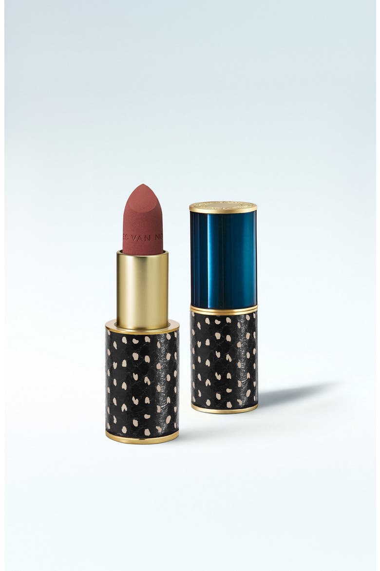 Refillable Lipstick Case, Alternate, color, POLKA DOT