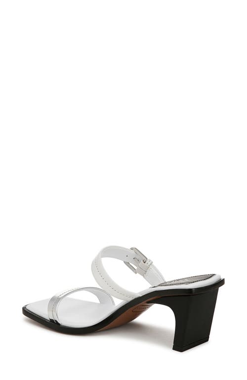 Franco Sarto Frenza Two Strap Sandal In Silver
