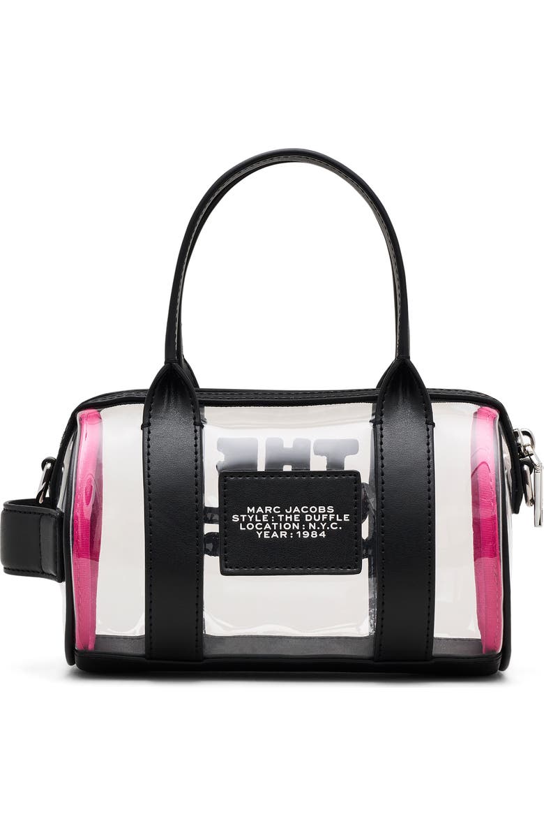 Marc Jacobs The Clear Crossbody Duffle Bag, Alternate, color,