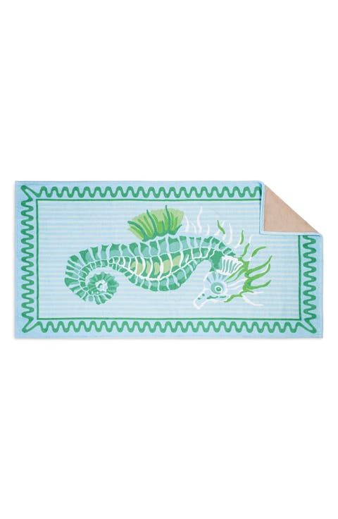 Seahorse Beach Towel