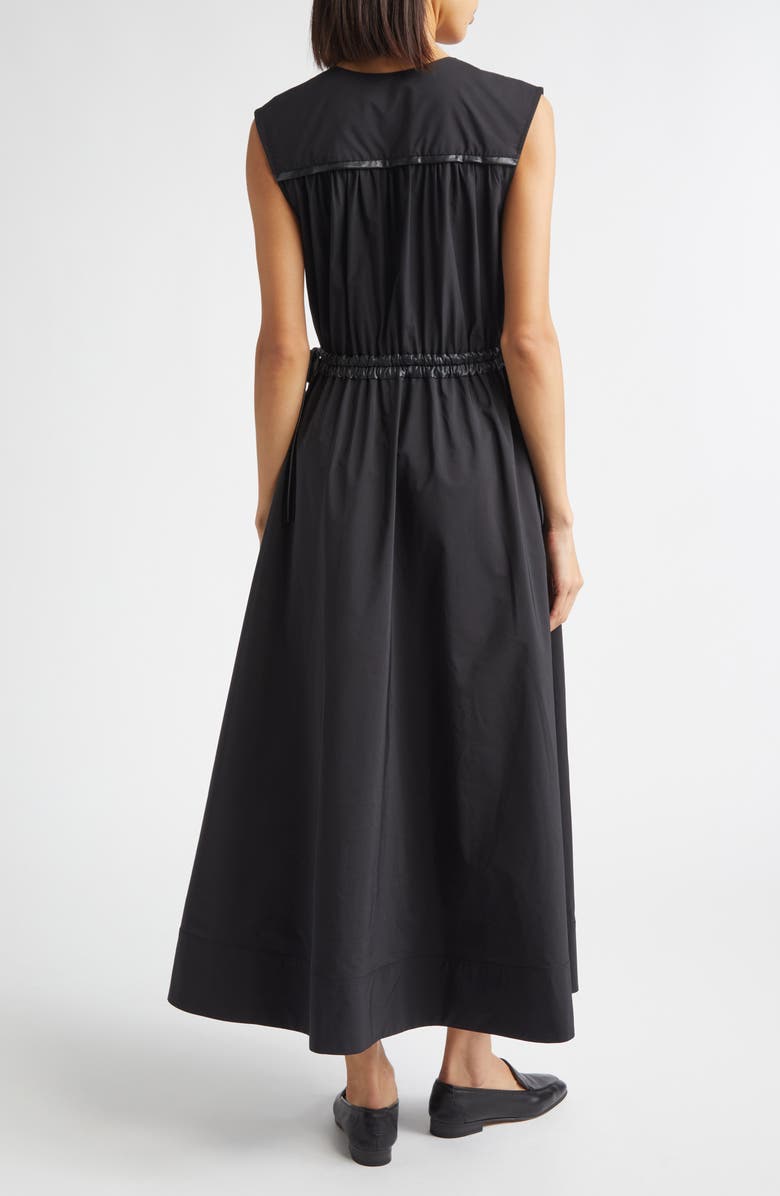 Derek Lam 10 Crosby Eros Sleeveless Midi Dress, Alternate, color, Black