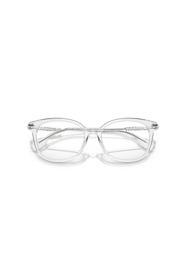 53mm Square optical glasses, Alternate, color, Transparent