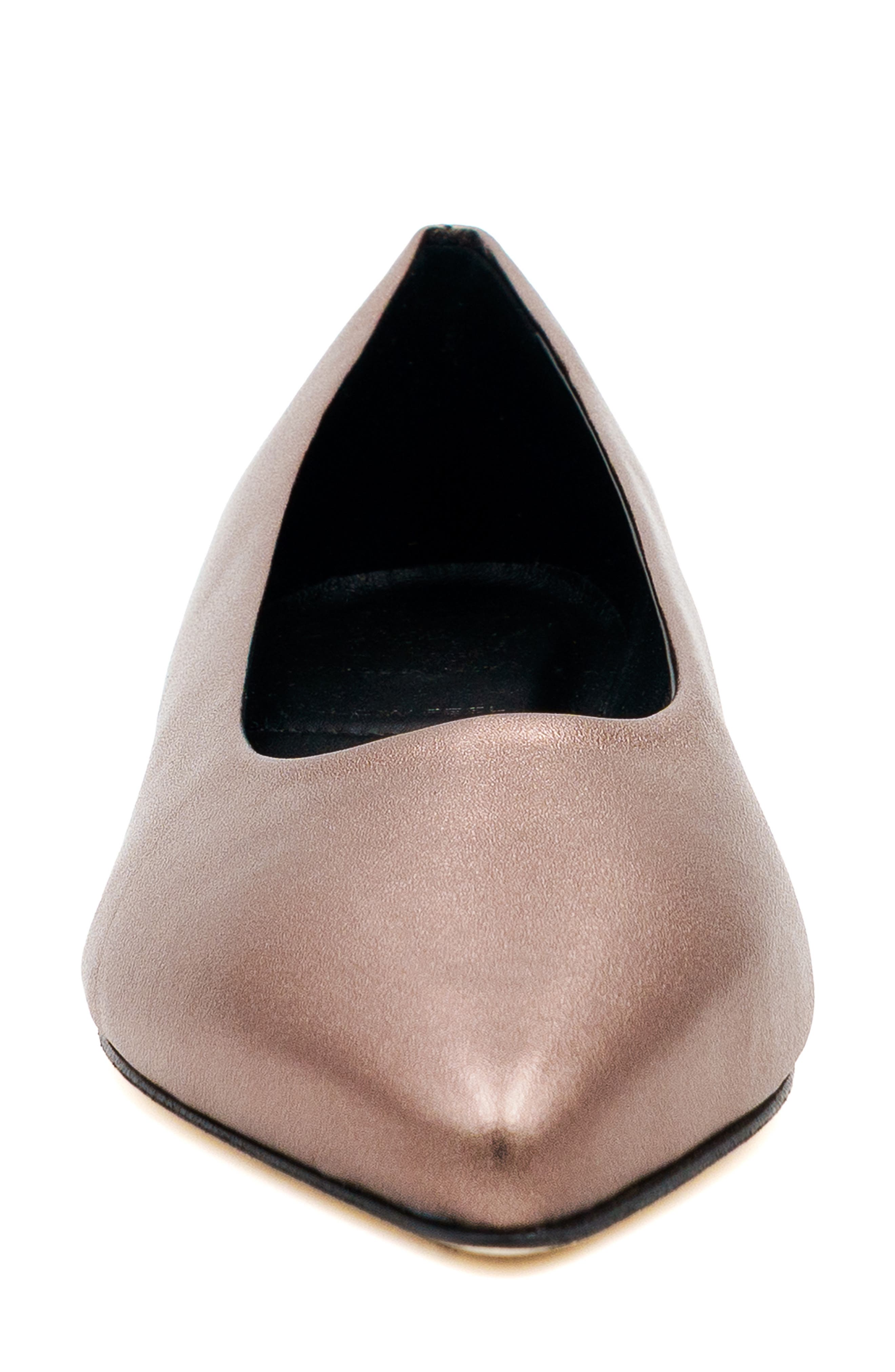 Tango Leather Skimmer Flat, Alternate, color, PEGASUS