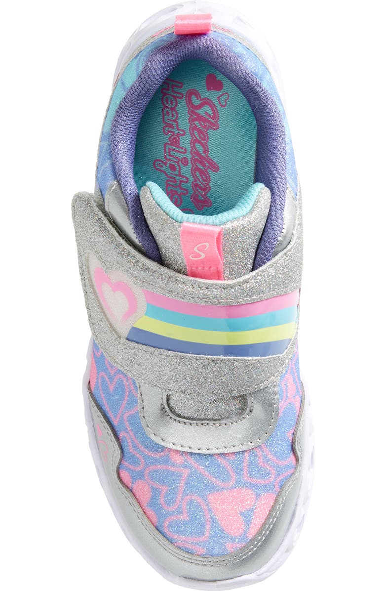 SKECHERS Heart Lights Light-Up Sneaker, Alternate, color,