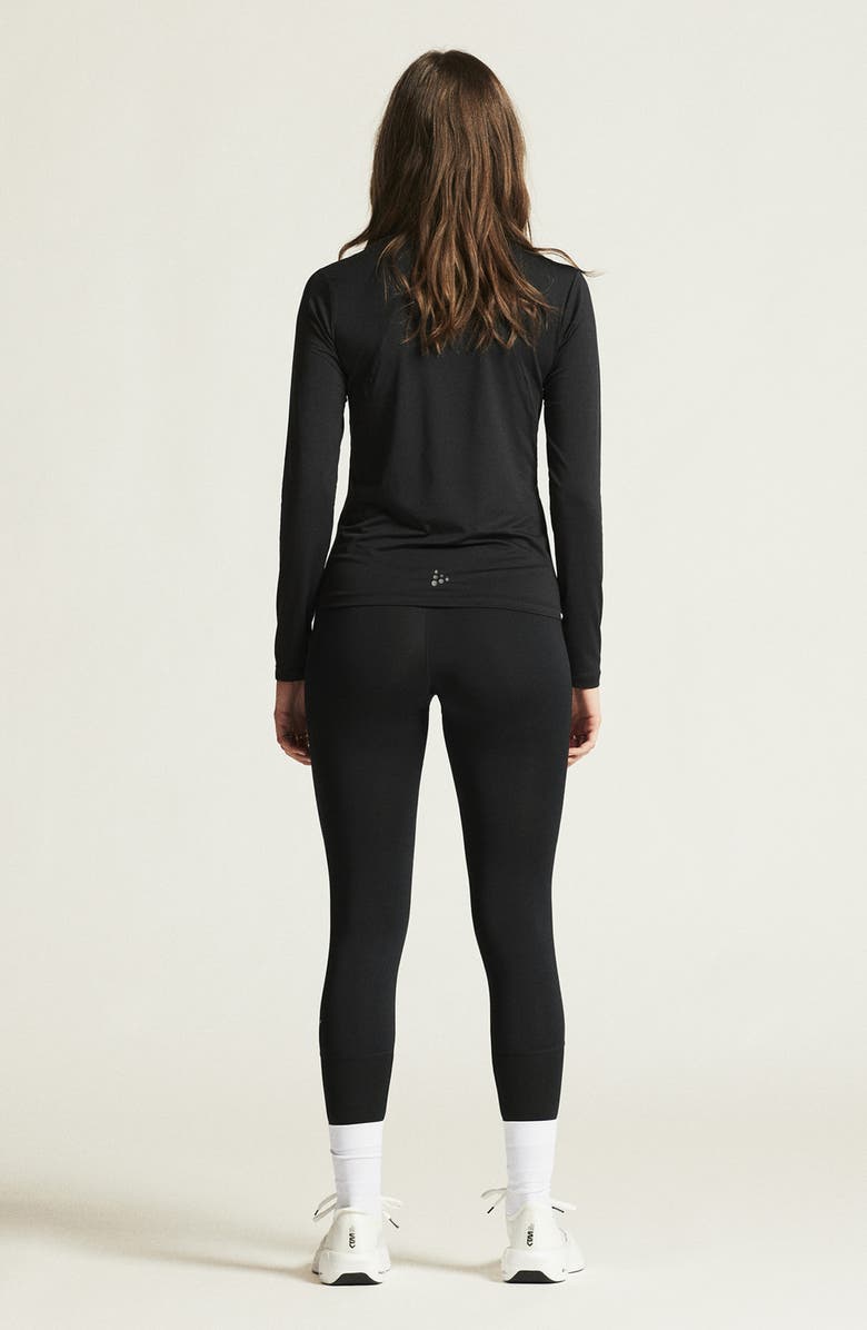 Craft Essence Perforated Jersey T-Shirt, Alternate, color, Black