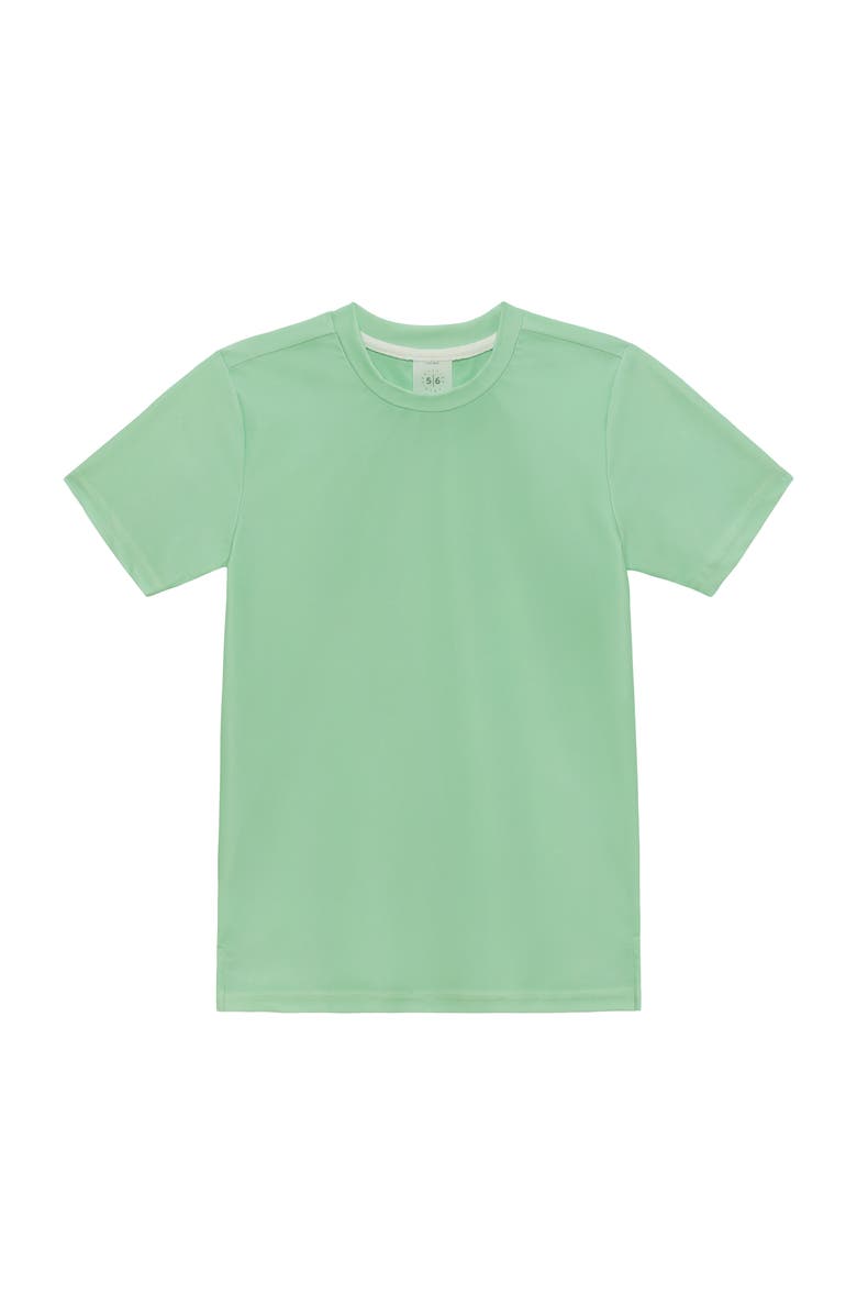 Courtside Kids Boys Practice Tee, Main, color, Palm Green