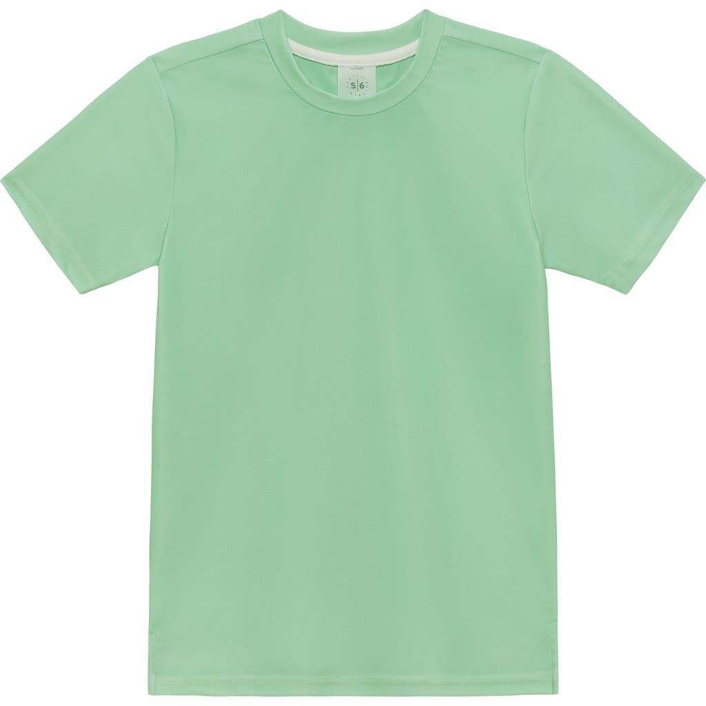 Courtside Kids Boys Practice Tee In Palm Green
