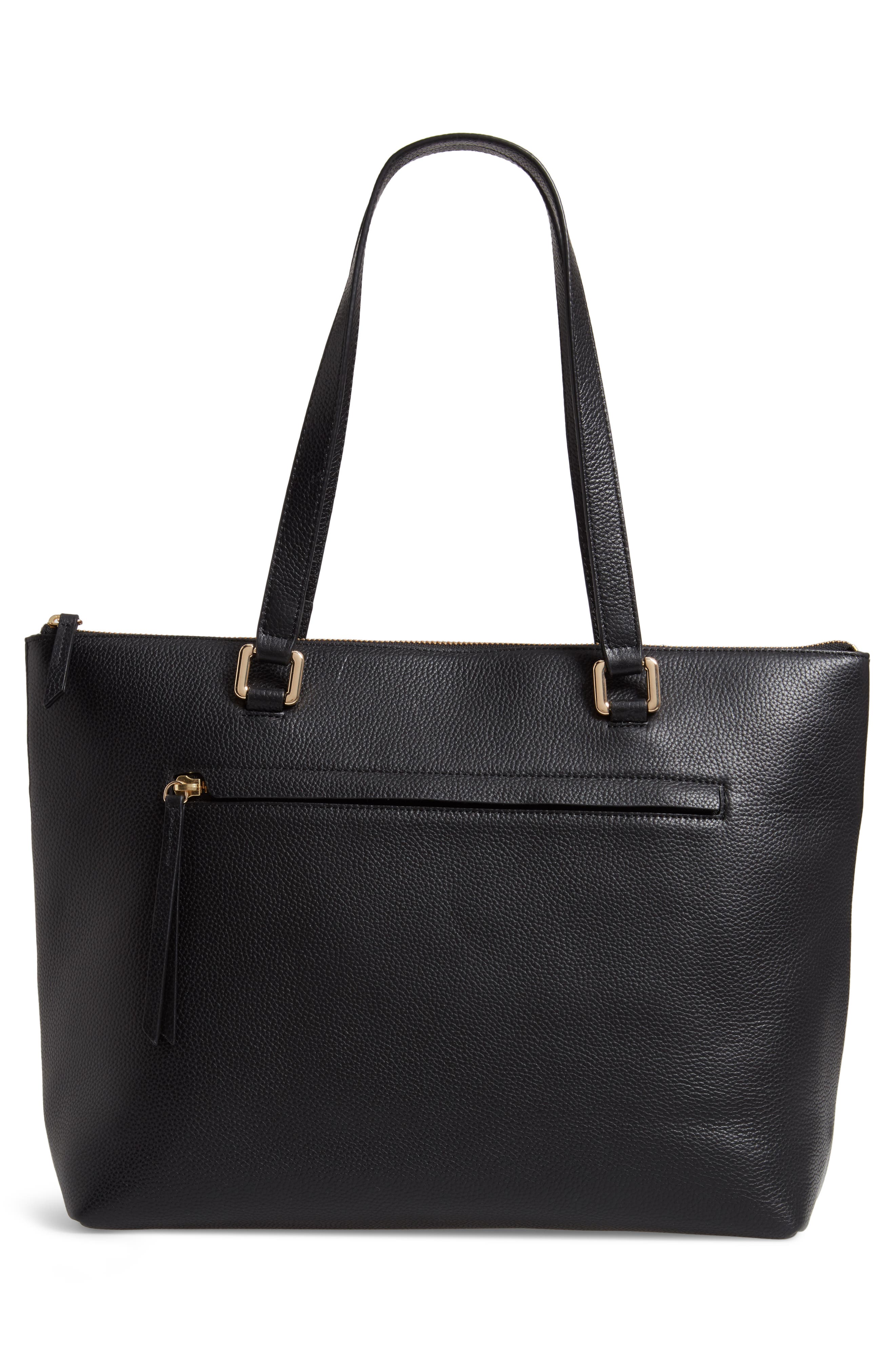 Nordstrom Lexa Pebbled Leather Tote, Alternate, color, 