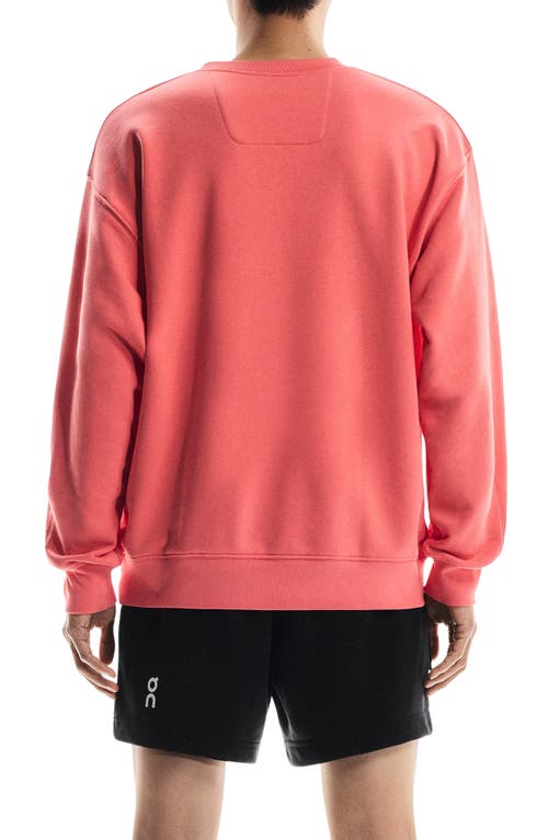 On Club Crewneck Cott Blend Sweatshirt