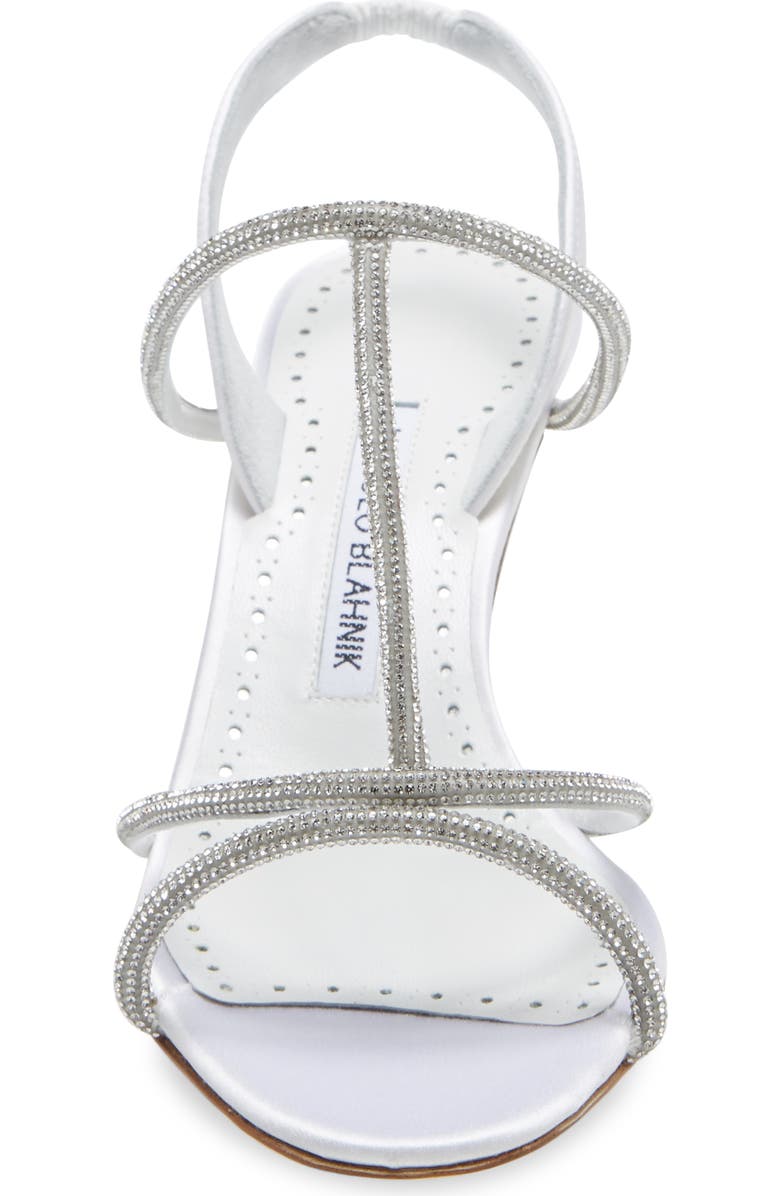 Manolo Blahnik Lucery Crystal Embellished Slingback Sandal, Alternate, color,