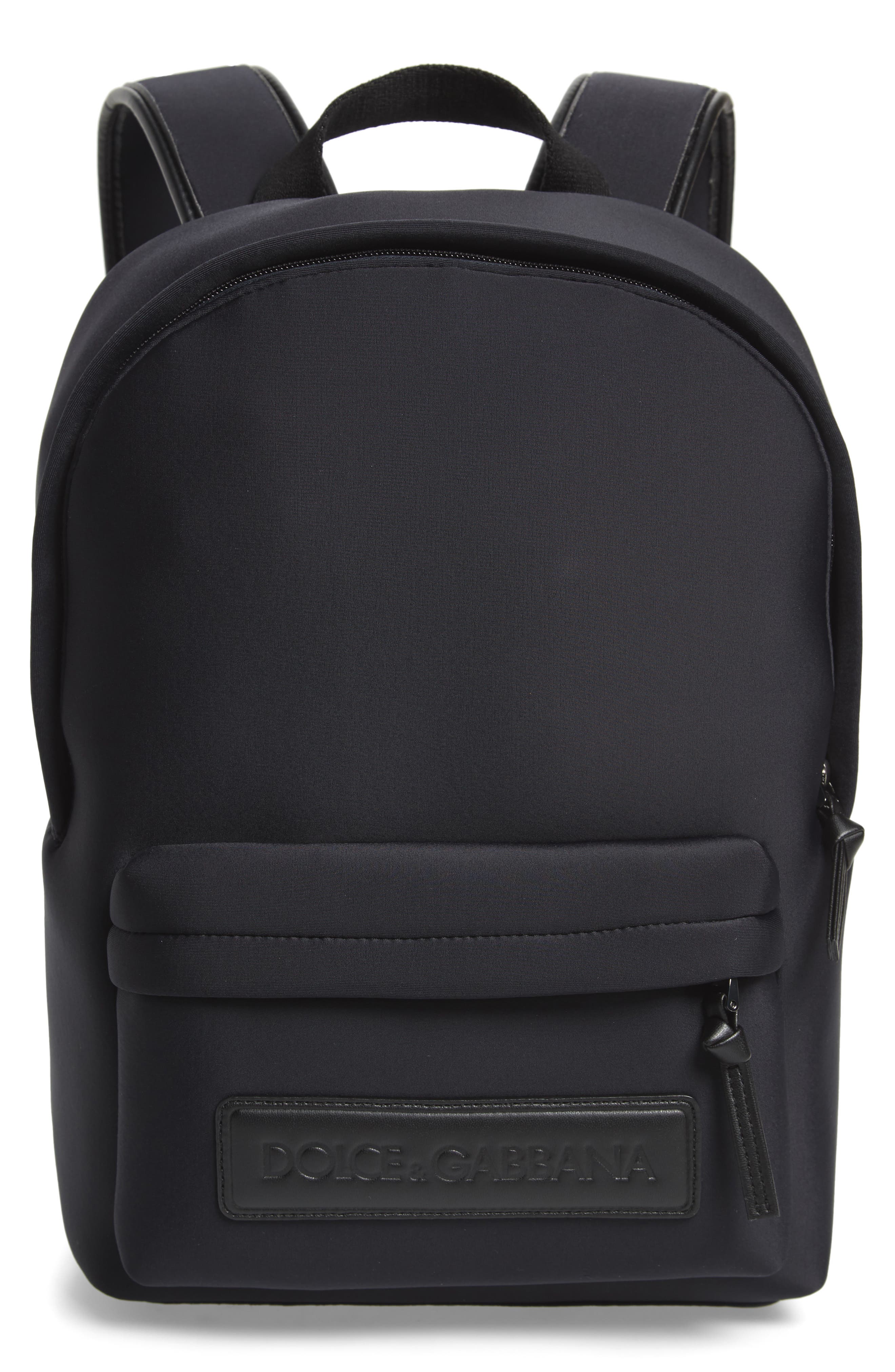 Dolce&Gabbana Zaino Neoprene Backpack, Main, color, 