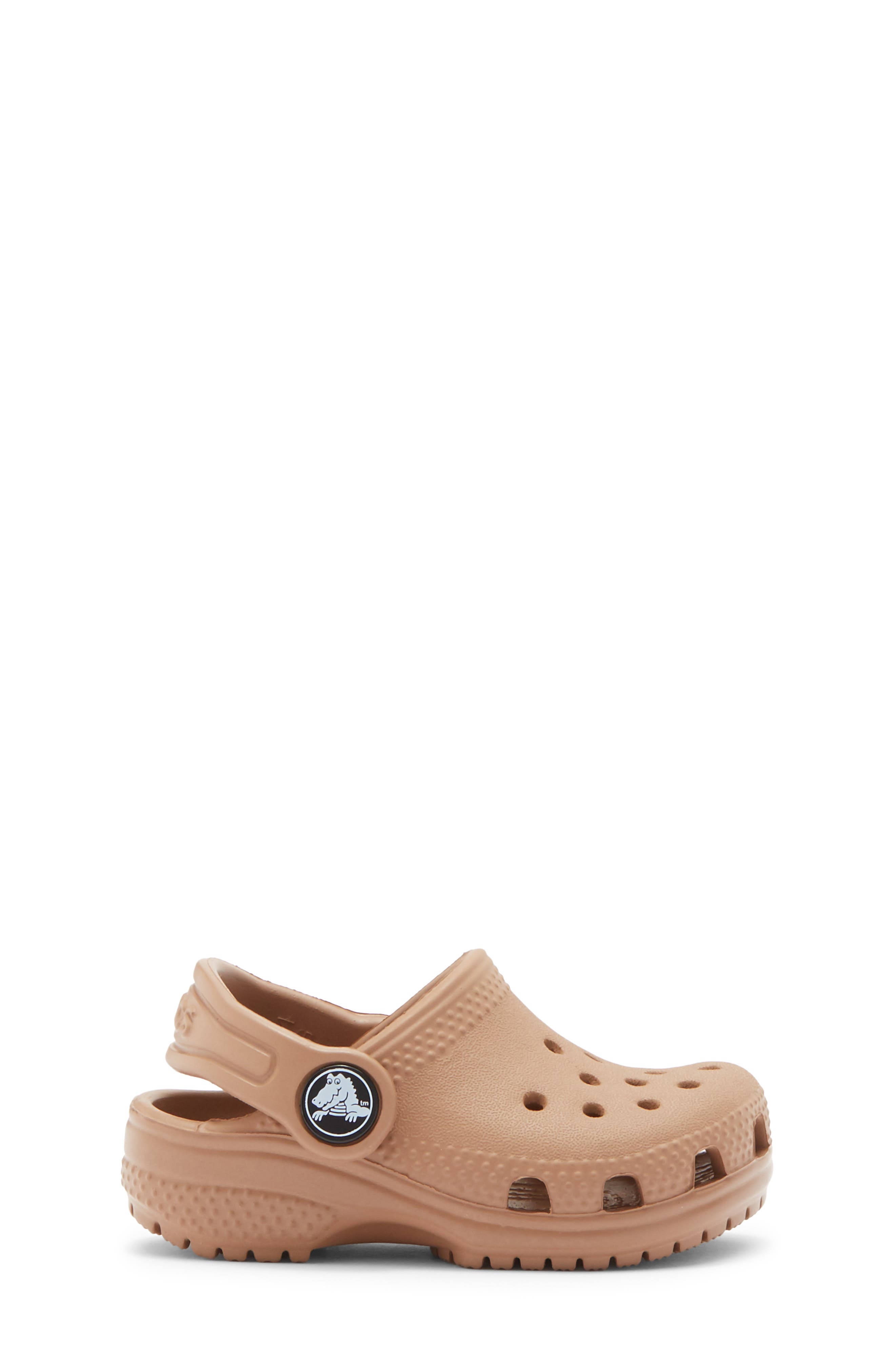 CROCS Kids' Classic Clog, Alternate, color, Milk Chocolate