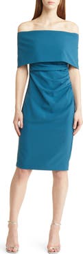 Vince Camuto Off-the-Shoulder Sheath Dress