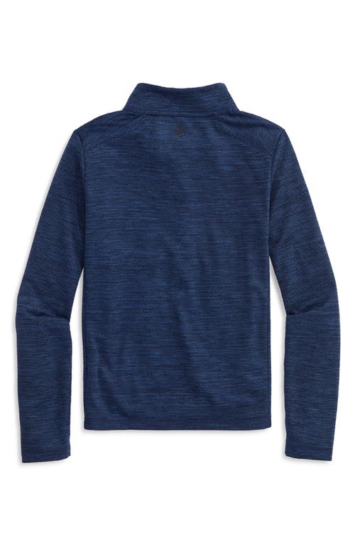 Vineyard Vines Boys' Sankaty Quarter Zip Sweatshirt - Little Kid, Big Kid In Blue