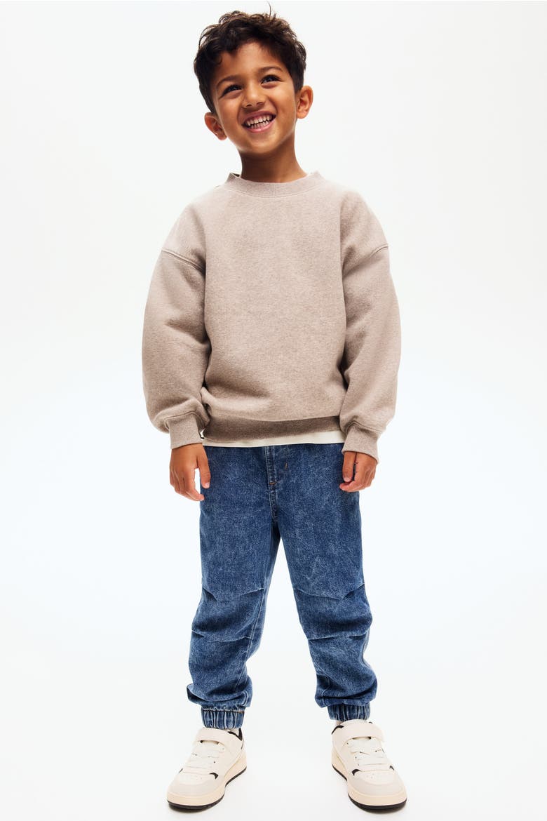 Denim Joggers, Alternate, color, Denim blue