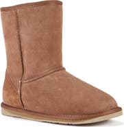 Australia Luxe Collective Suede Genuine Shearling Lined Cosy Short Boot