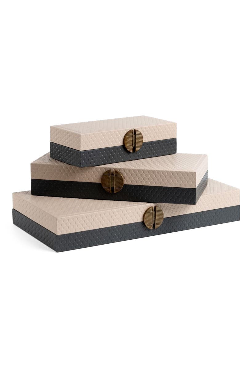 Togas City Jewelry Box, Alternate, color, Beige