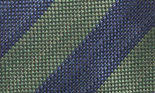 Nordstrom Stripe Silk Tie In Green