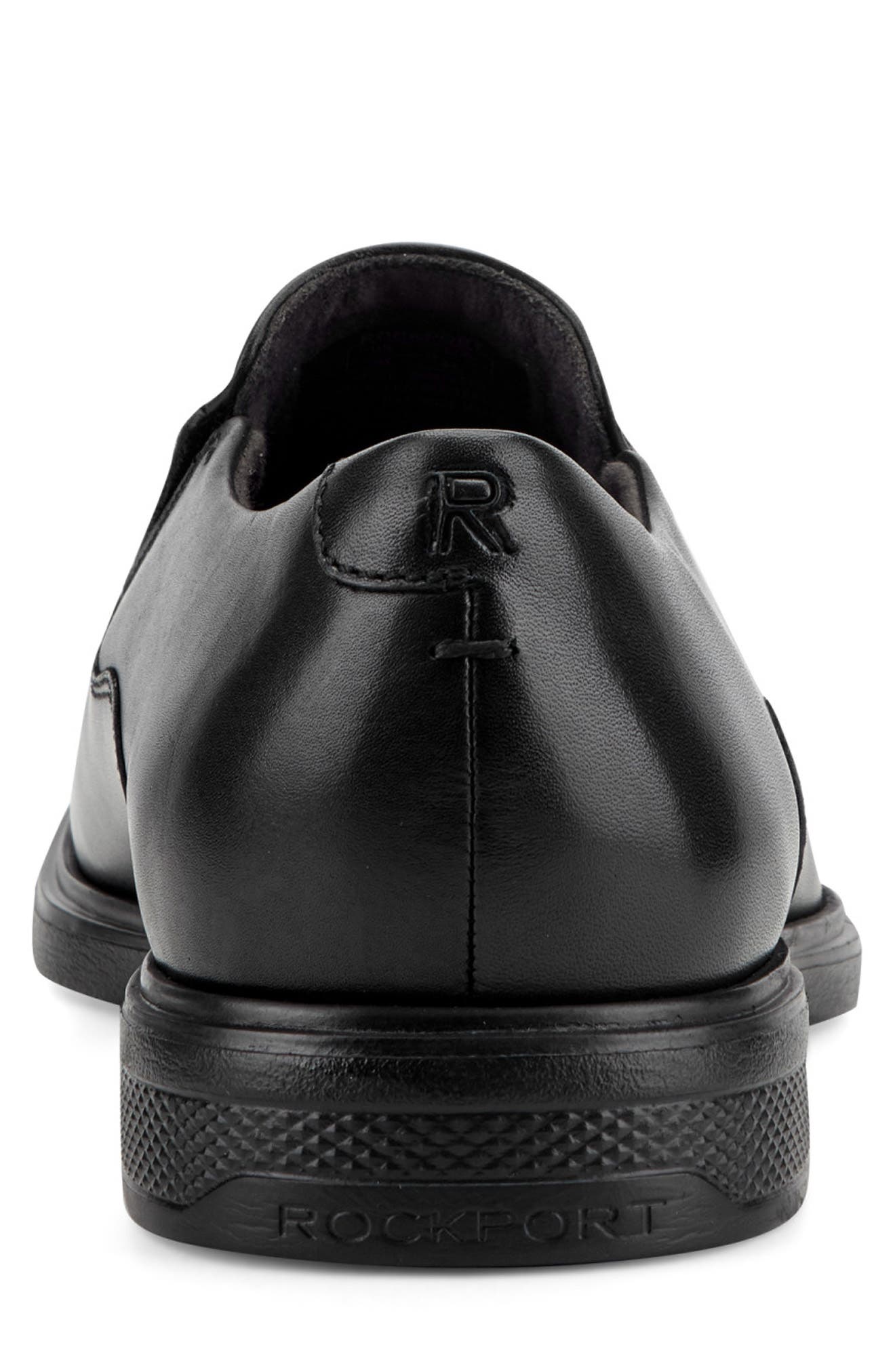 Rockport Keefer Loafer, Alternate, color, Black Leather